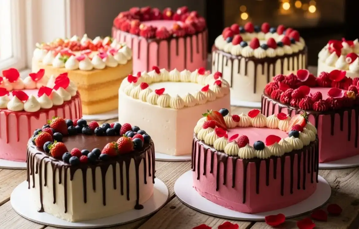 24 Stunning Valentine Cake Ideas That Look Bakery-Made 24 Stunning Valentine Cake Ideas That Look Bakery-Made