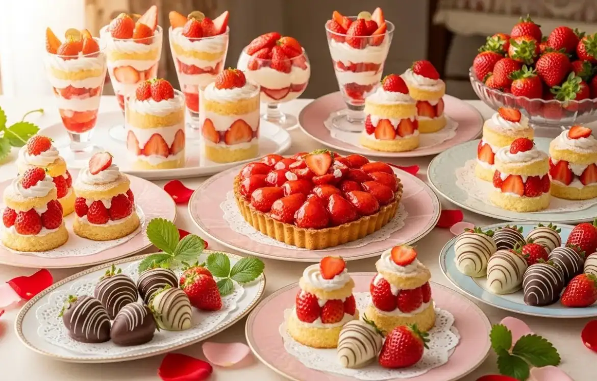 28 Sweet Valentine Strawberry Desserts for a Romantic Treat